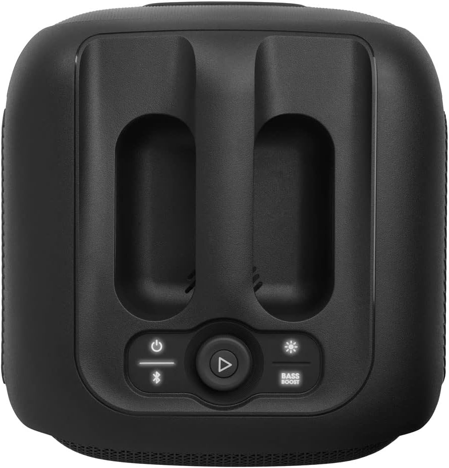 JBL PartyBox Encore Essential Bluetooth Karaoke Party Speaker with PBM100 Wired Mic Bundle