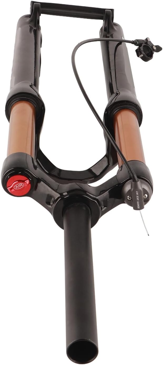 VGEBY 24 Inch Mountain Bike Front Fork Shock Absorb Quick Release Wire Control Bike Suspension Fork