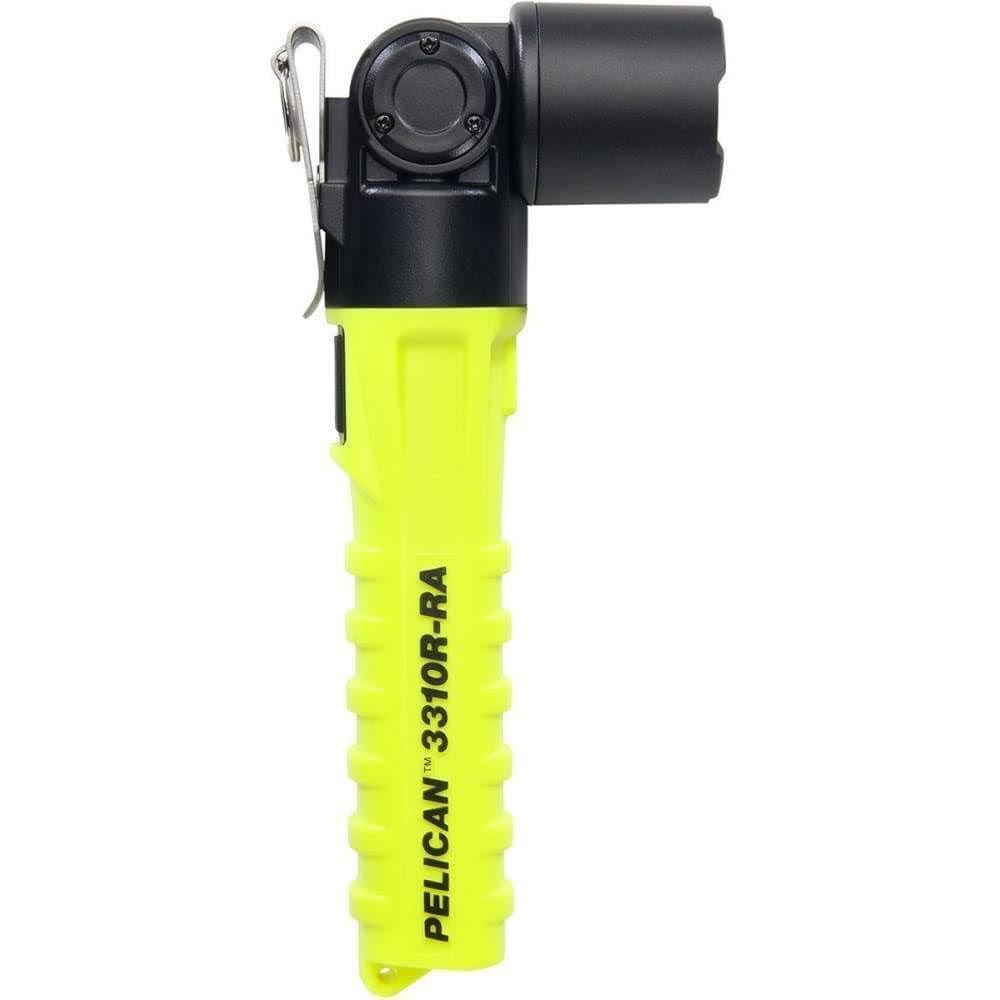 Pelican 3310R-RA Right-Angle Rechargeable Flashlight (Yellow)