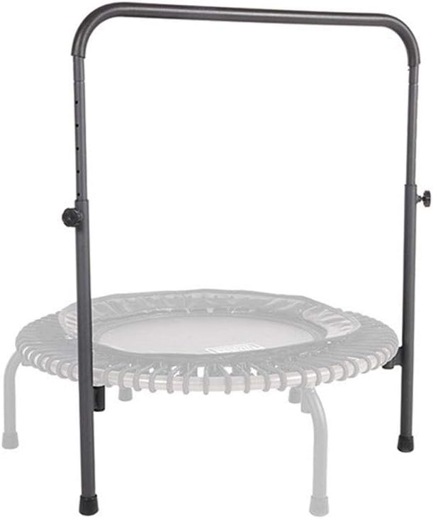 JumpSport 220 in Home Cardio Fitness Rebounder - Mini Trampoline with Handle Bar Accessory, Premium Bungees and Workout DVD