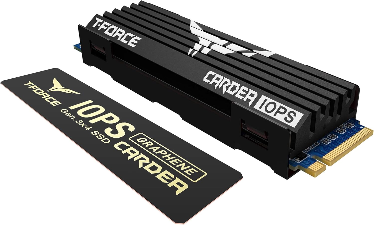 TEAMGROUP T-Create Classic 2TB M.2 PCIe 2280 NVMe 1.3 Internal SSD, Up to 2100MB/s Design for Creators Gen3x4 Solid State Drive, Terabyte Written TBW 1000TB - TM8FPE002T0C611