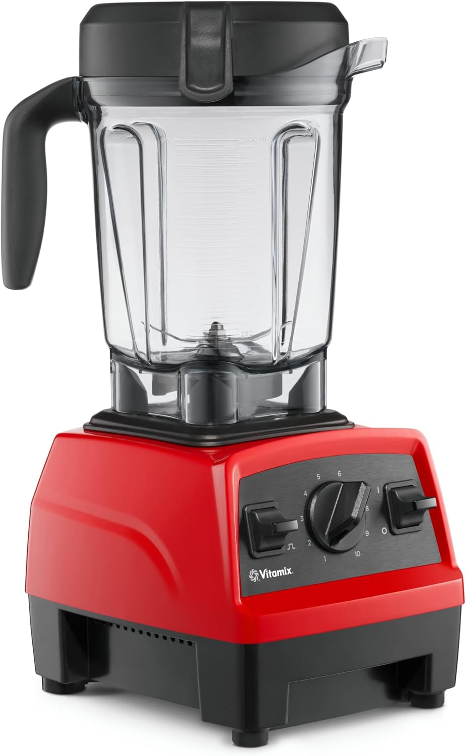 Vitamix Explorian Blender, Professional-Grade, 64 oz. Low-Profile Container, Red (Renewed Premium)