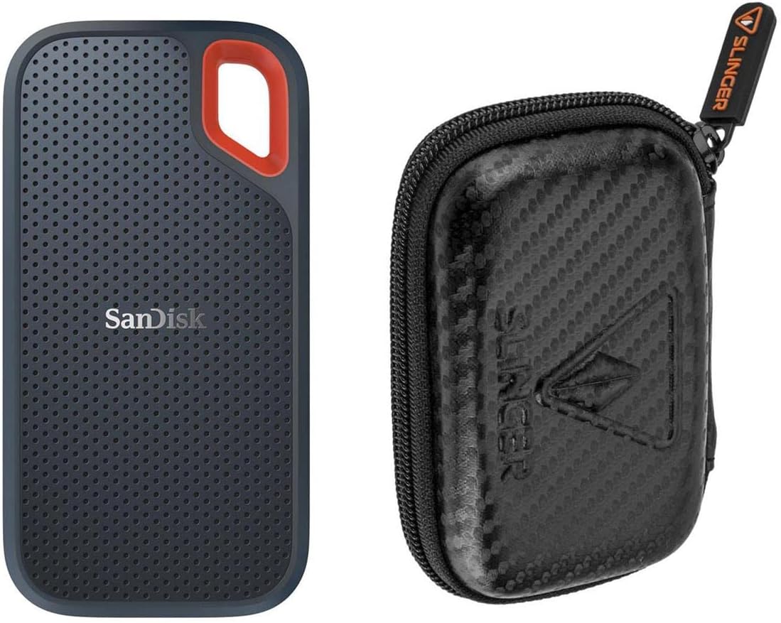 SanDisk 1TB Extreme Portable SSD V2 with Case