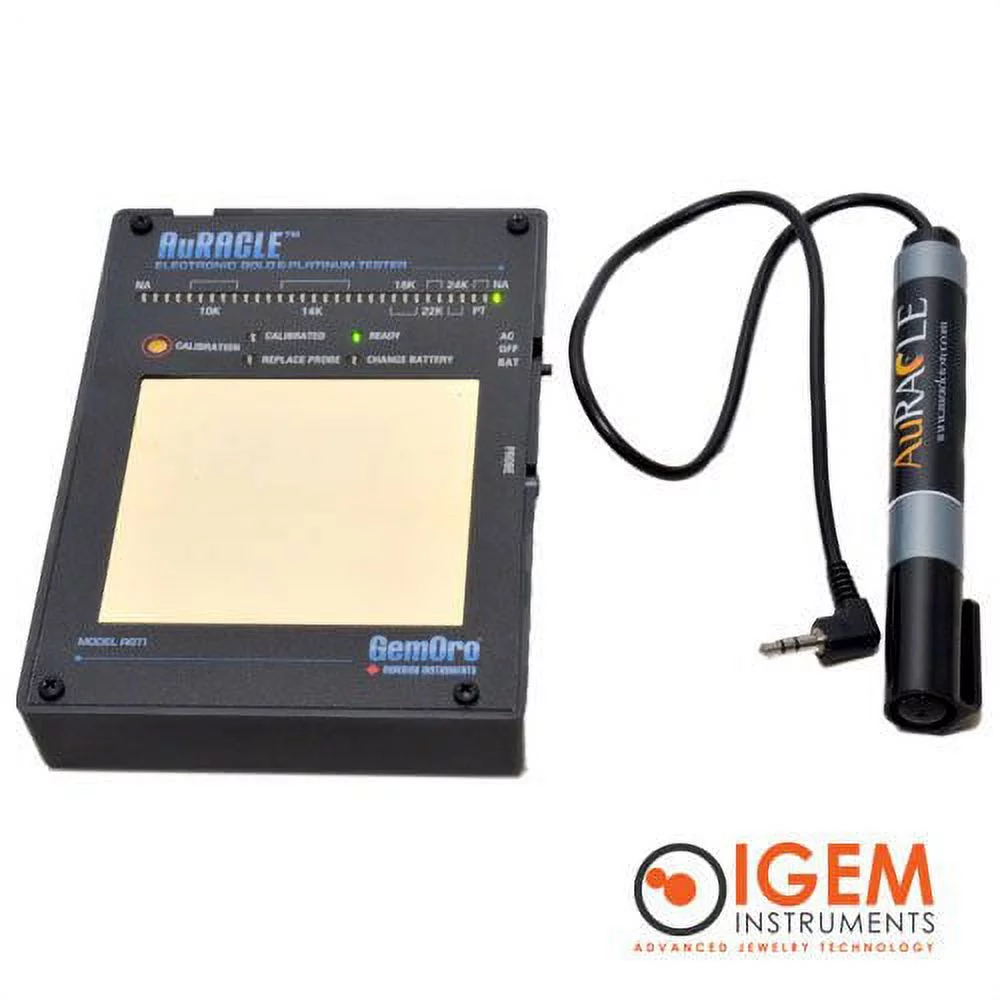 GemOro Authorized AGT1 Deluxe Gold & Platinum Tester