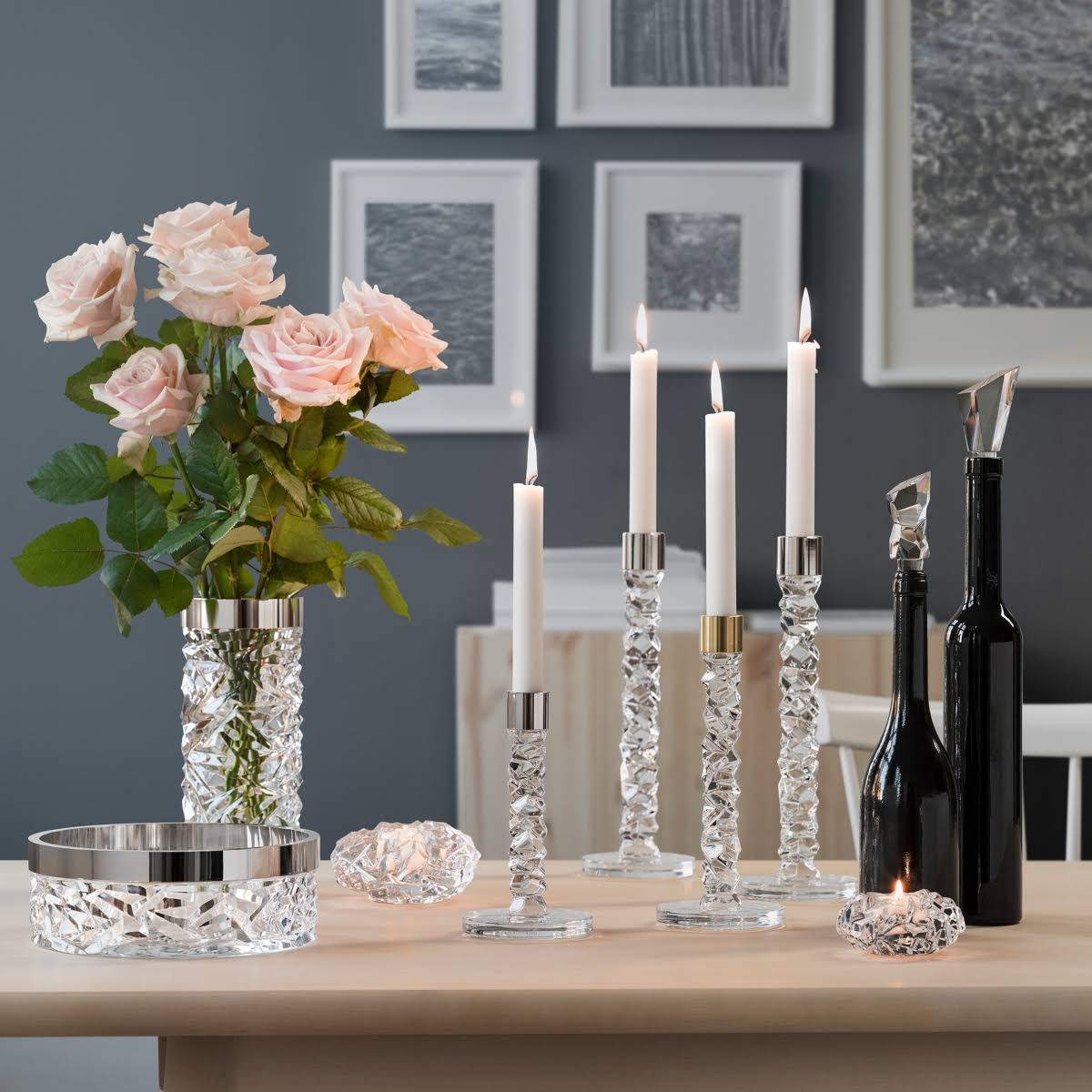 Orrefors Carat Globe Small Vase