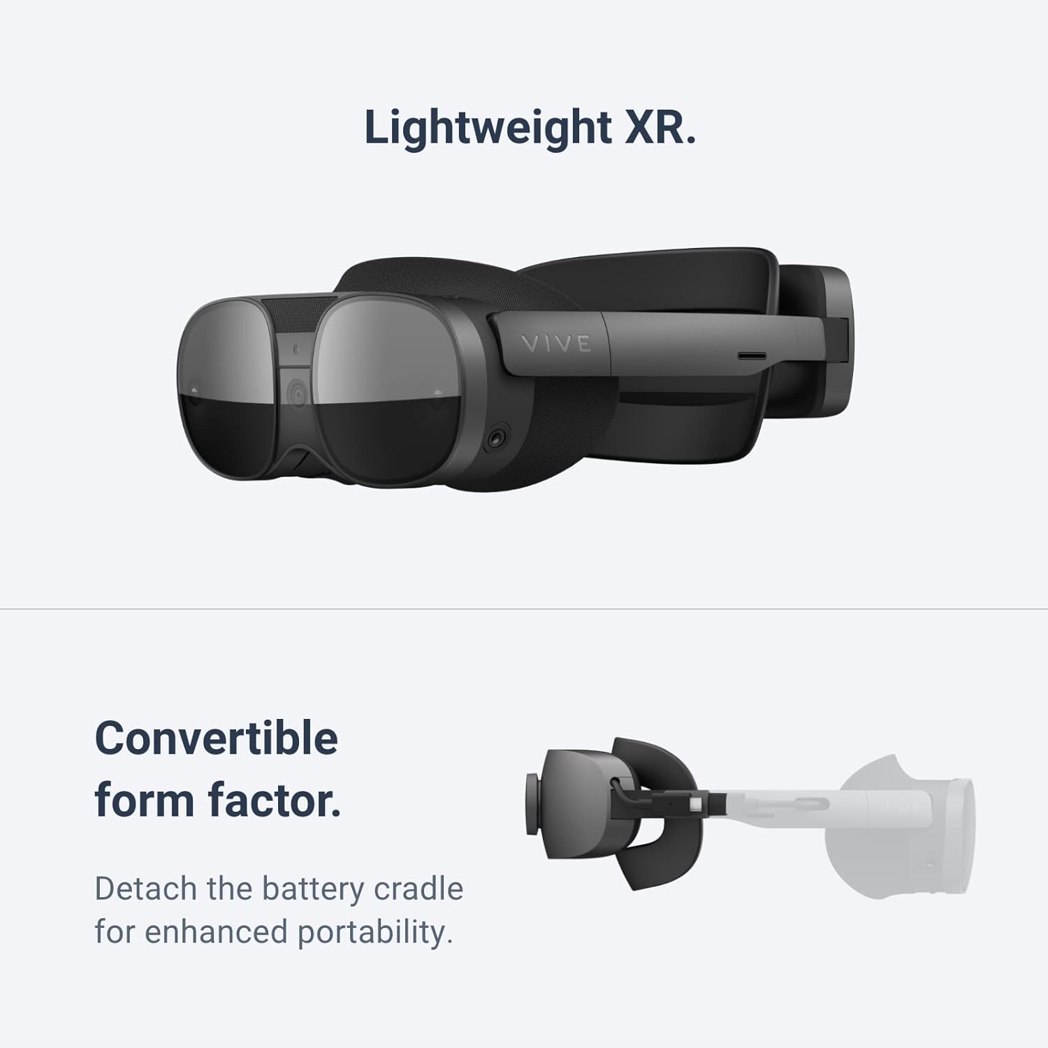 HTC Vive XR Elite Virtual Reality Headset + Controllers