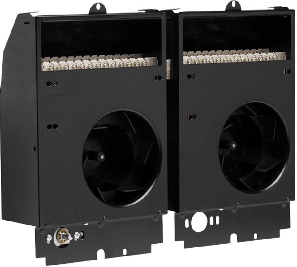 Cadet Electric Fan-Forced Wall Heater Assembly with Thermostat CST402T