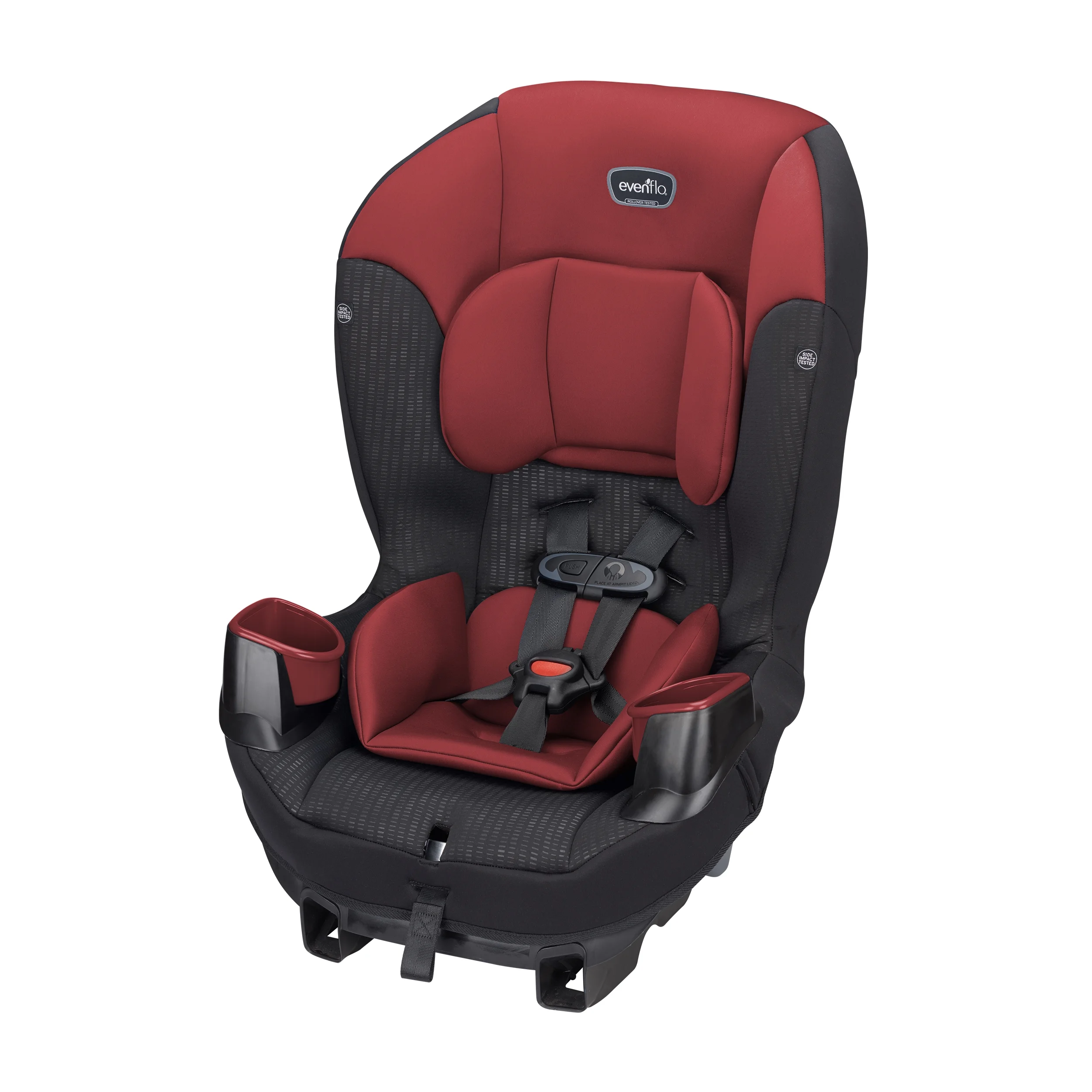 Evenflo Sonus 65 Convertible Car Seat (Rocco Red), Infant, Toddler