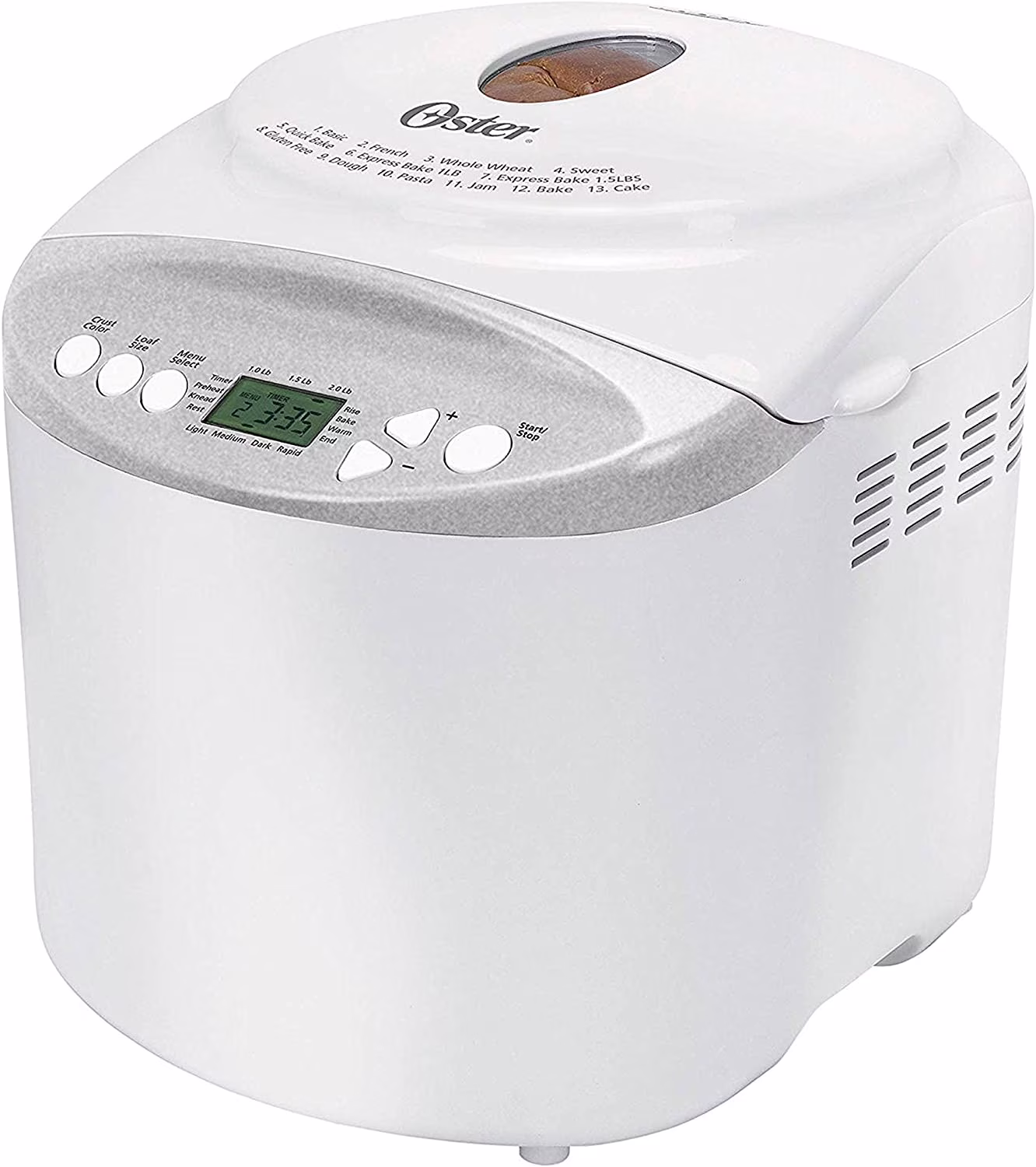 Oster CKSTBR9050 Expressbake Bread Maker, White