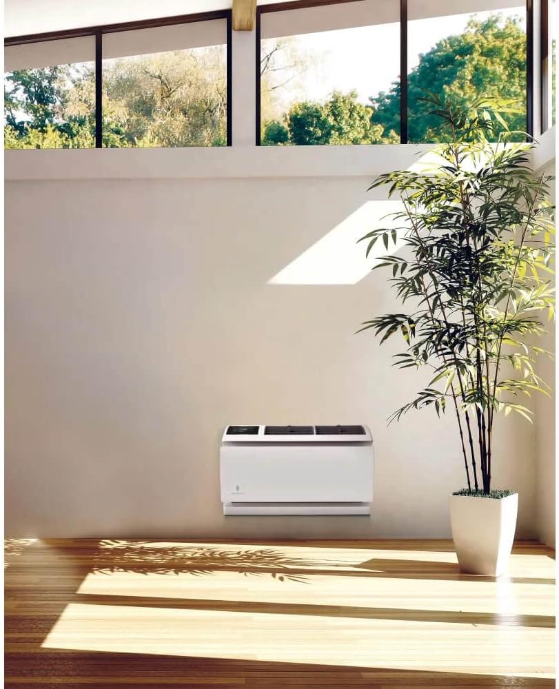 WCT08A10A 27" WallMaster Smart Thru-the-Wall Air Conditioner with Cooling 8000 BTU Capacity Energy Star Certified 3 Cooling Fan Speed Built-In Timer in White