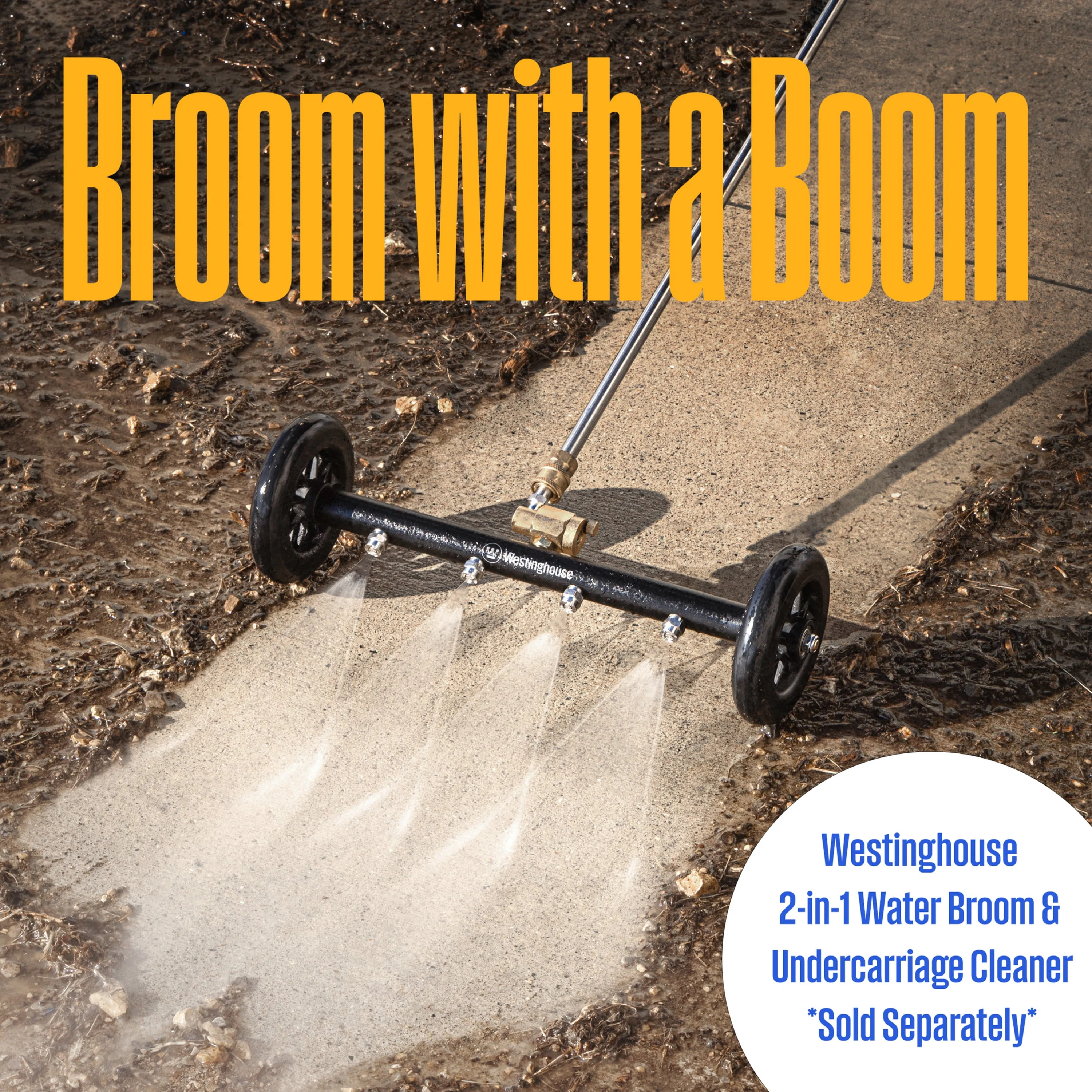 Westinghouse 2700-PSI, 2.3- GPM Gas Pressure Washer with 4 Nozzles & Soap Tank