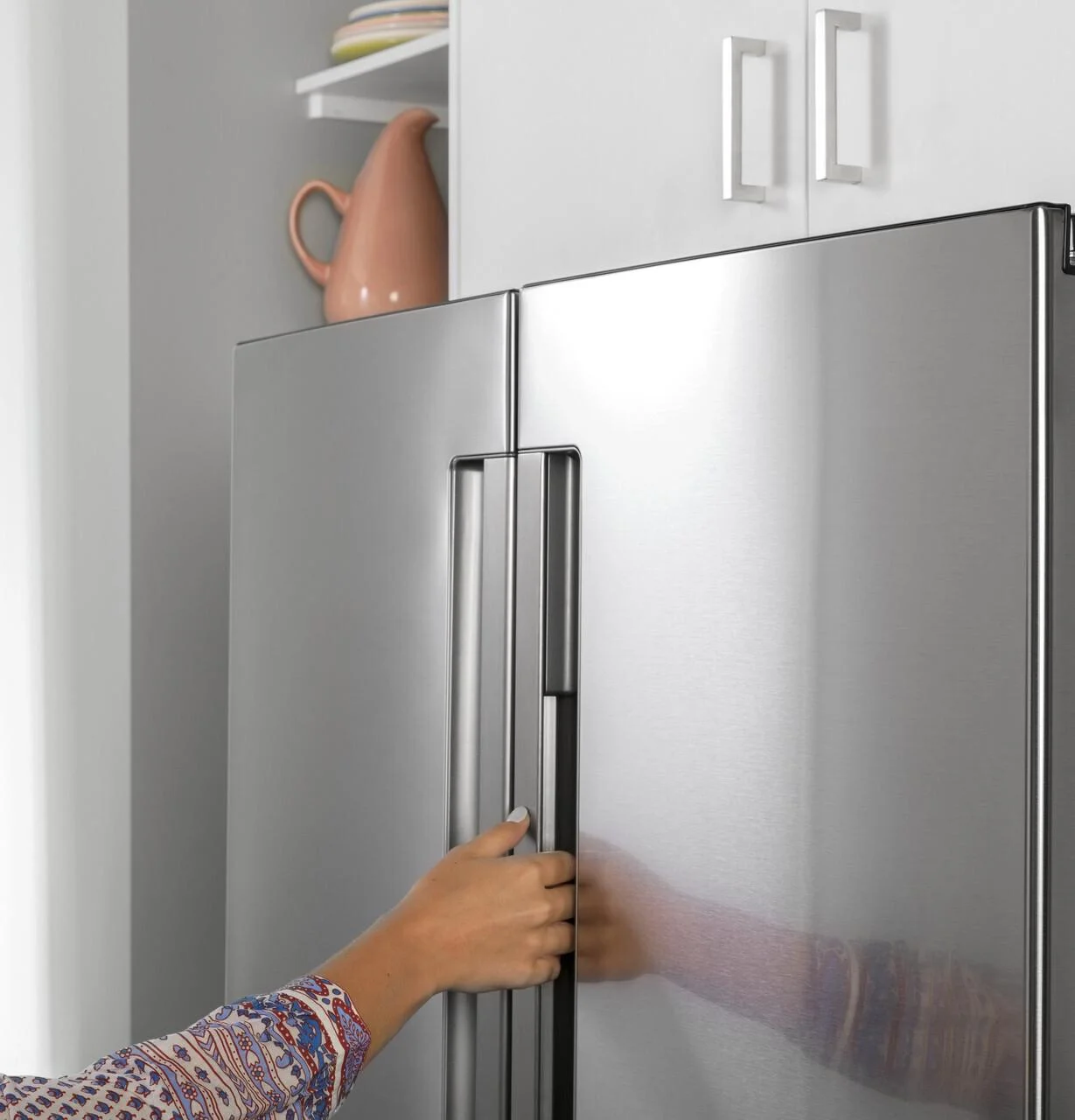 Haier Qne27j 36" Wide 27.0 Cu. Ft. Energy Star Rated French Door Refrigerator - Stainless