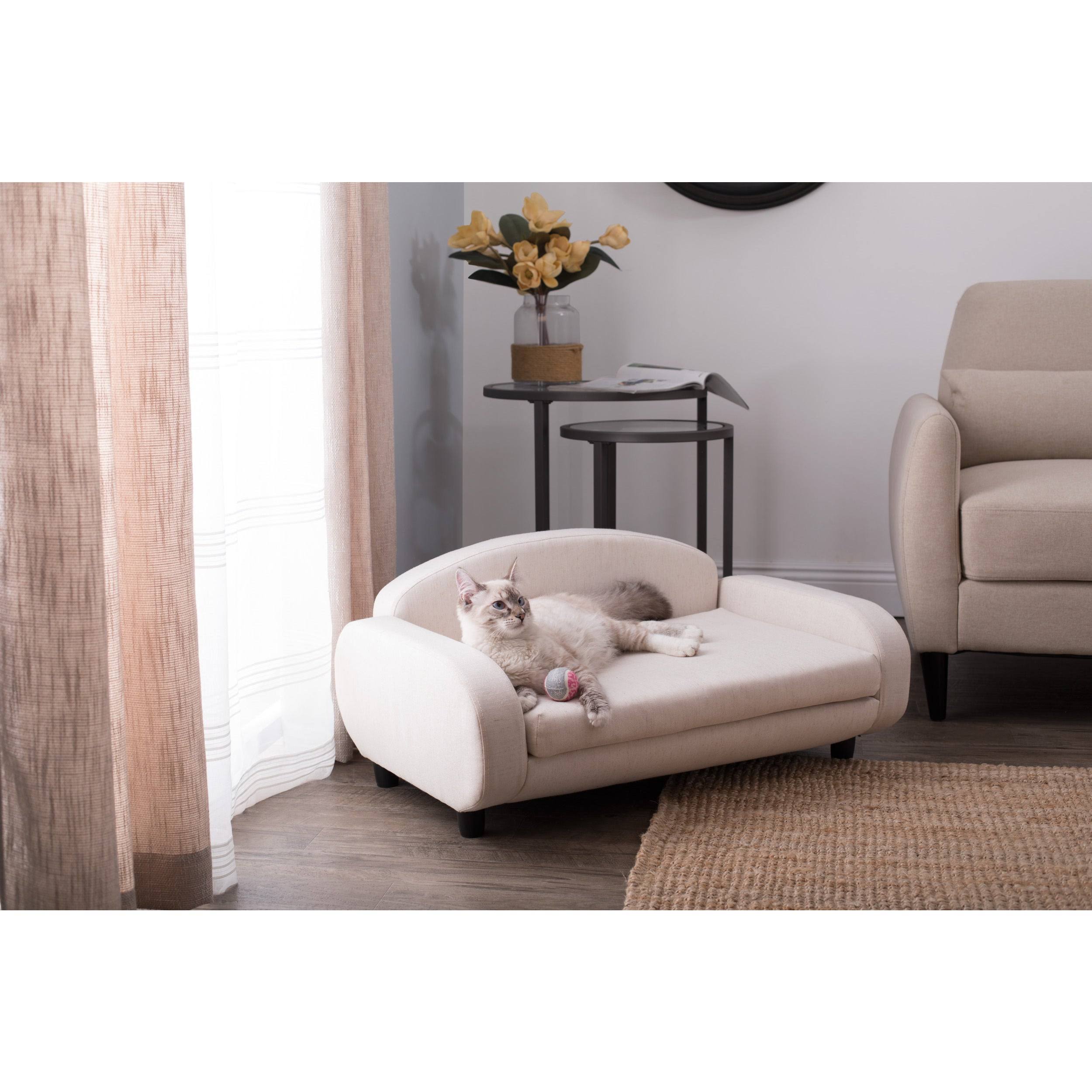 Paws and Purrs Pet Sofa Bed - Dark Grey, Gray