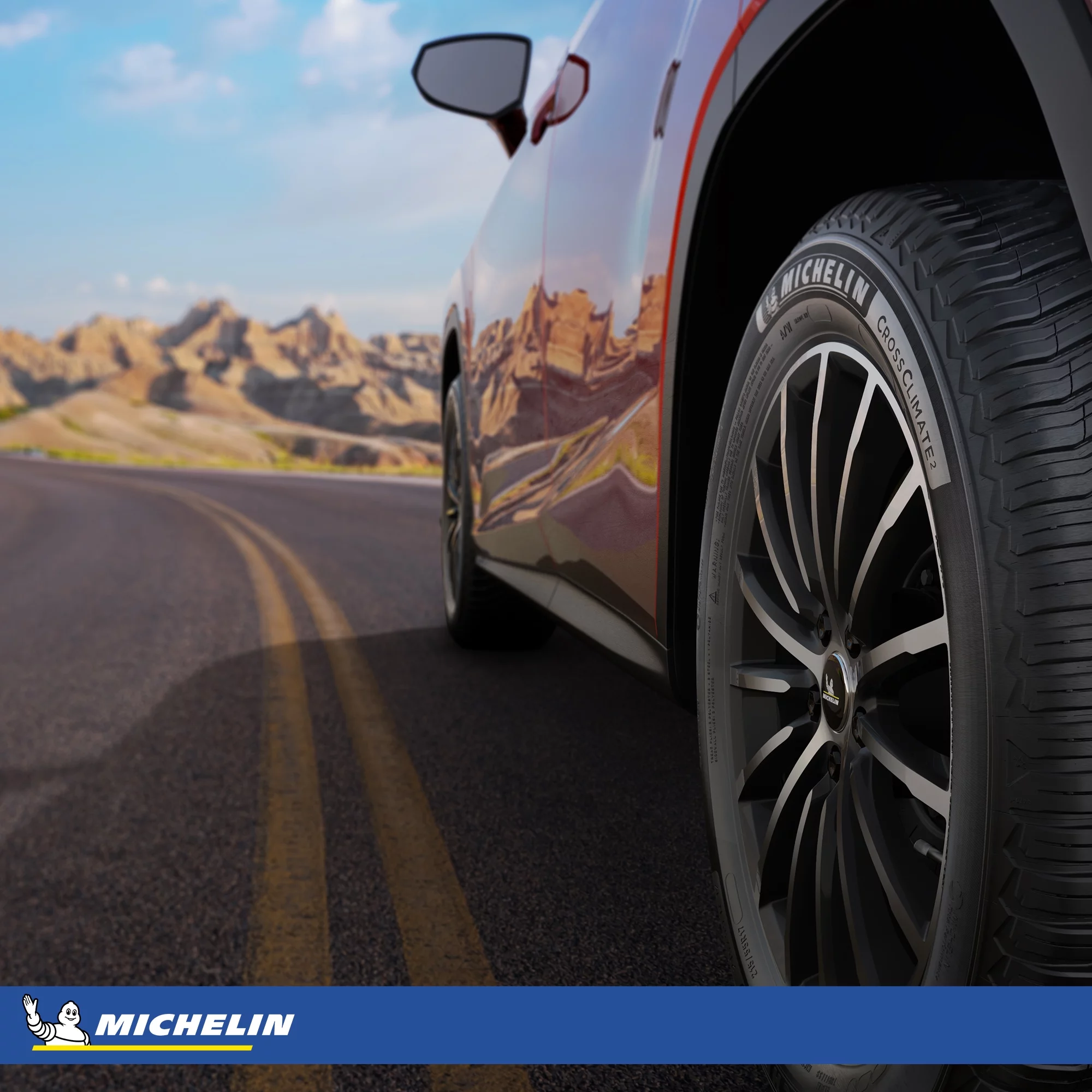 Michelin CrossClimate2 All-Season 205/55R17/XL 95V Tire