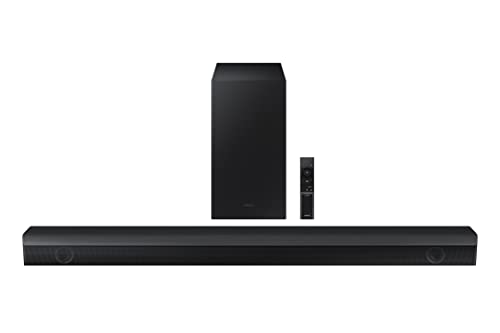 SAMSUNG Soundbar w/Dolby Audio, Subwoofer Included, Bass Boosted, Wireless Bluetooth TV Connection, Adaptive Sound Lite, Game Mode