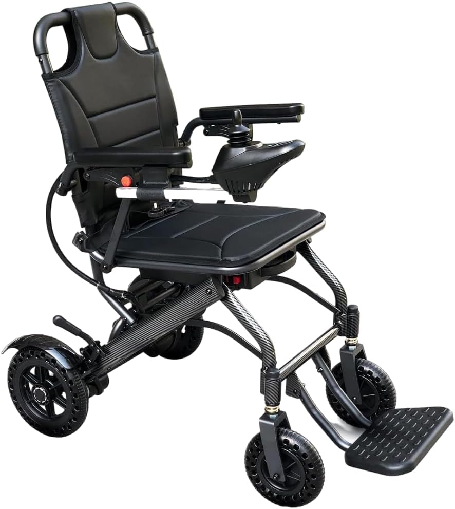 33Lbs Lightweight Foldable Electric Wheelchairs for Adults,Movex MV03 [2024 Model], Stylish, Compact Motorized Intelligent Portable Power, Airline Approved