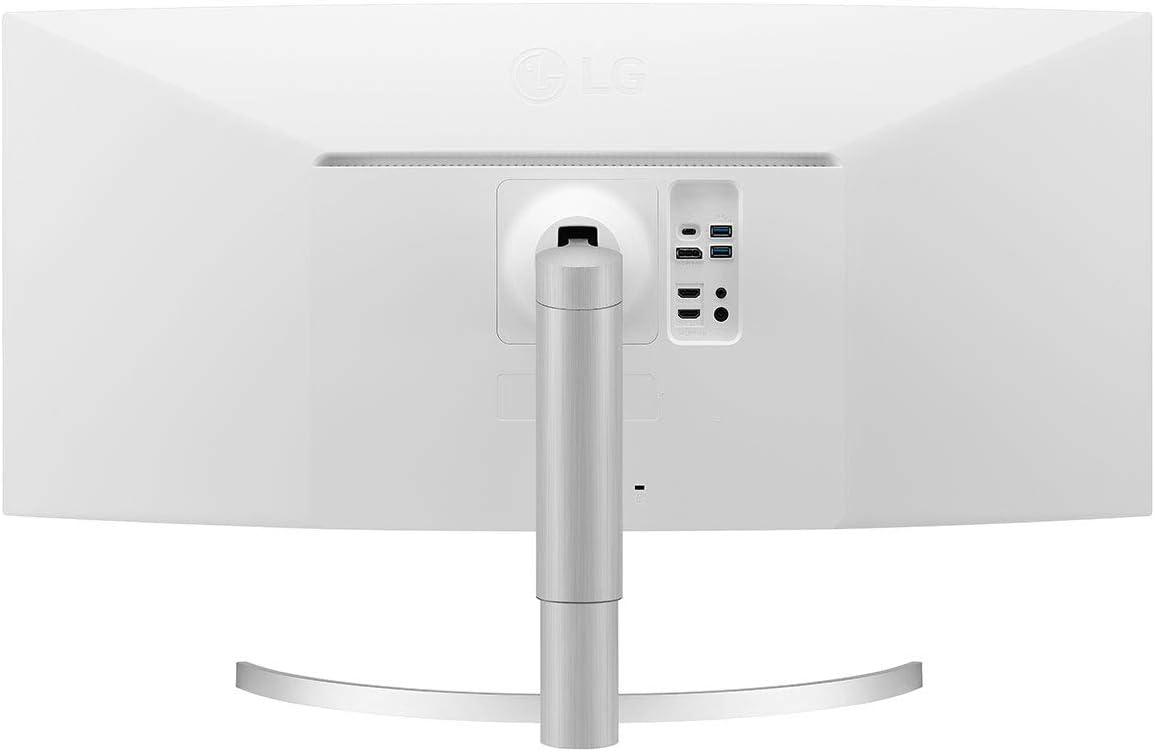 LG 38” 38BN95C-W QHD+ Nano IPS Curved UltraWide™ Monitor (3840x1600) with Thunderbolt™ 3 Port, 1 ms Response Time, 144 Hz Refresh Rate, DisplayHDR™ 600, Black Stabilizer & Dynamic Action Sync