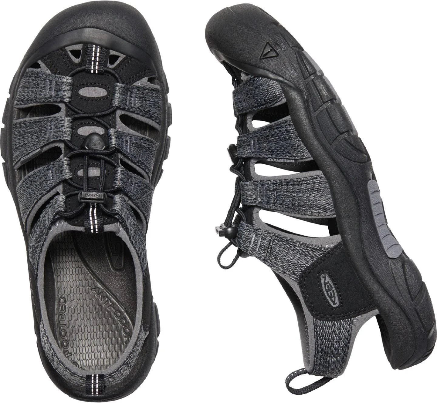 Keen Men&s Newport H2 (12 Black/Steel Grey)