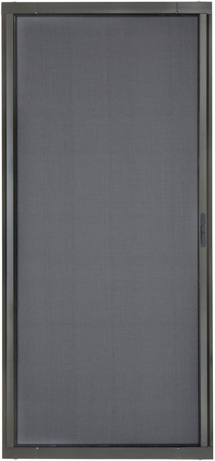 K.D. Heavy Duty Aluminum Sliding Patio Screen Door Kit（36"x96", Bronze)-2.5" Frame