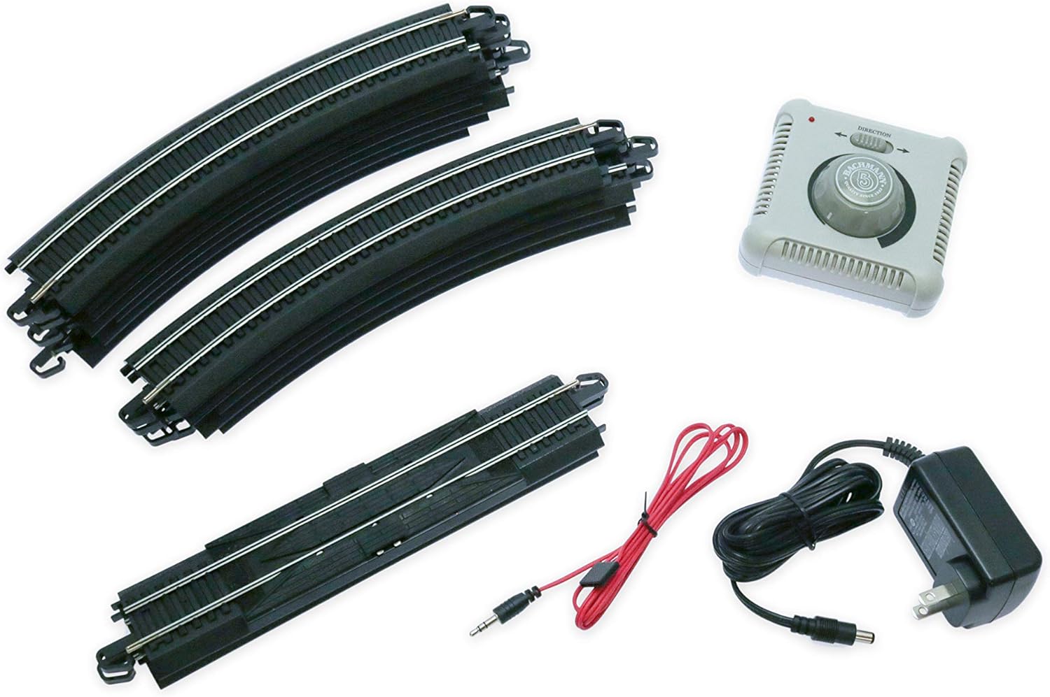 Bachmann Trains - Rail Chief Ready To Run 130 Piece Electric Train Set - HO Scale, Brown/a