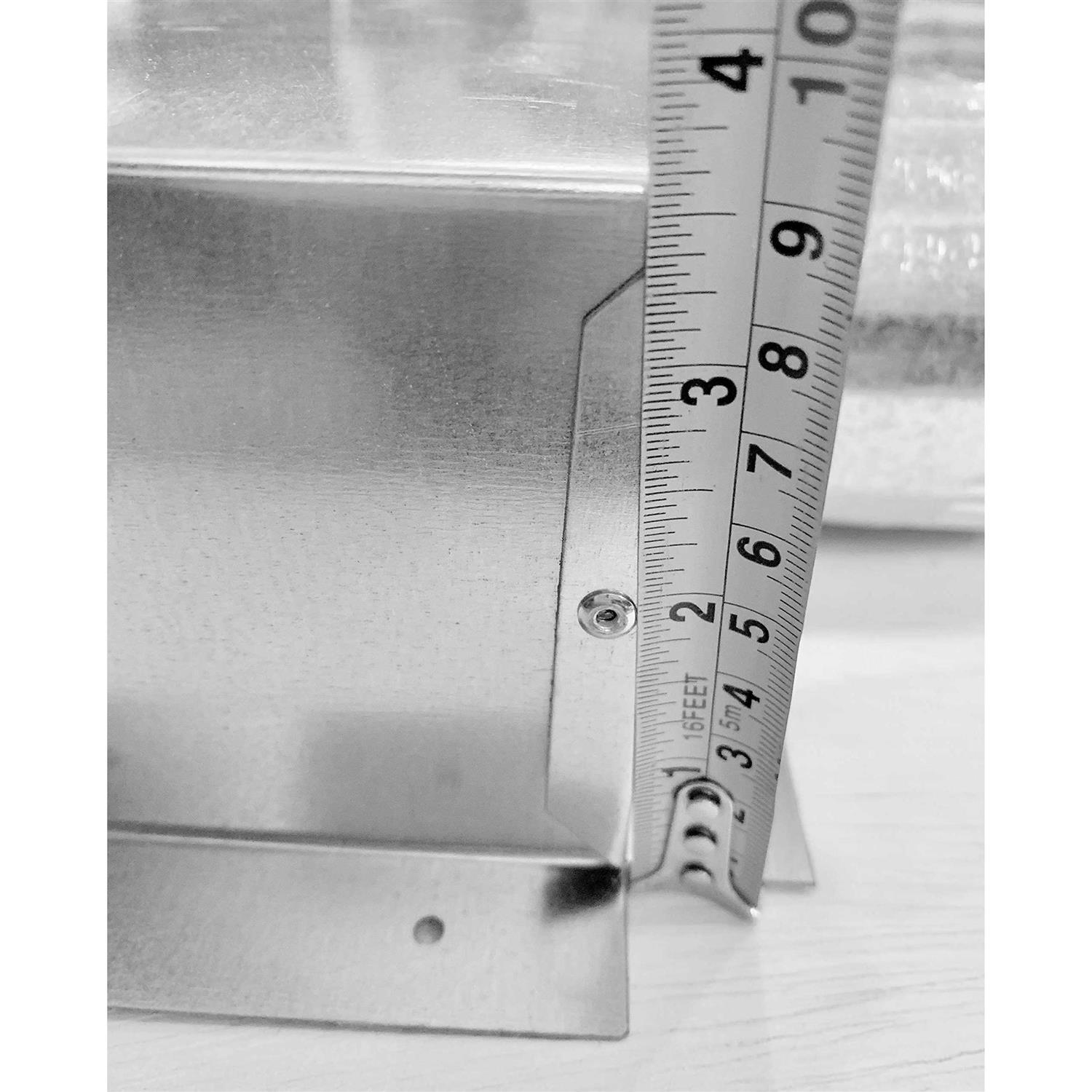 Toe Ductor Pre-Assembled Under Cabinet Toe Kick Ducting Kit
