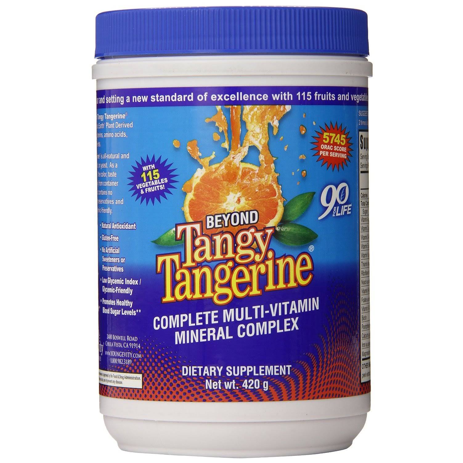 Beyond Tangy Tangerine - 420 G Canister