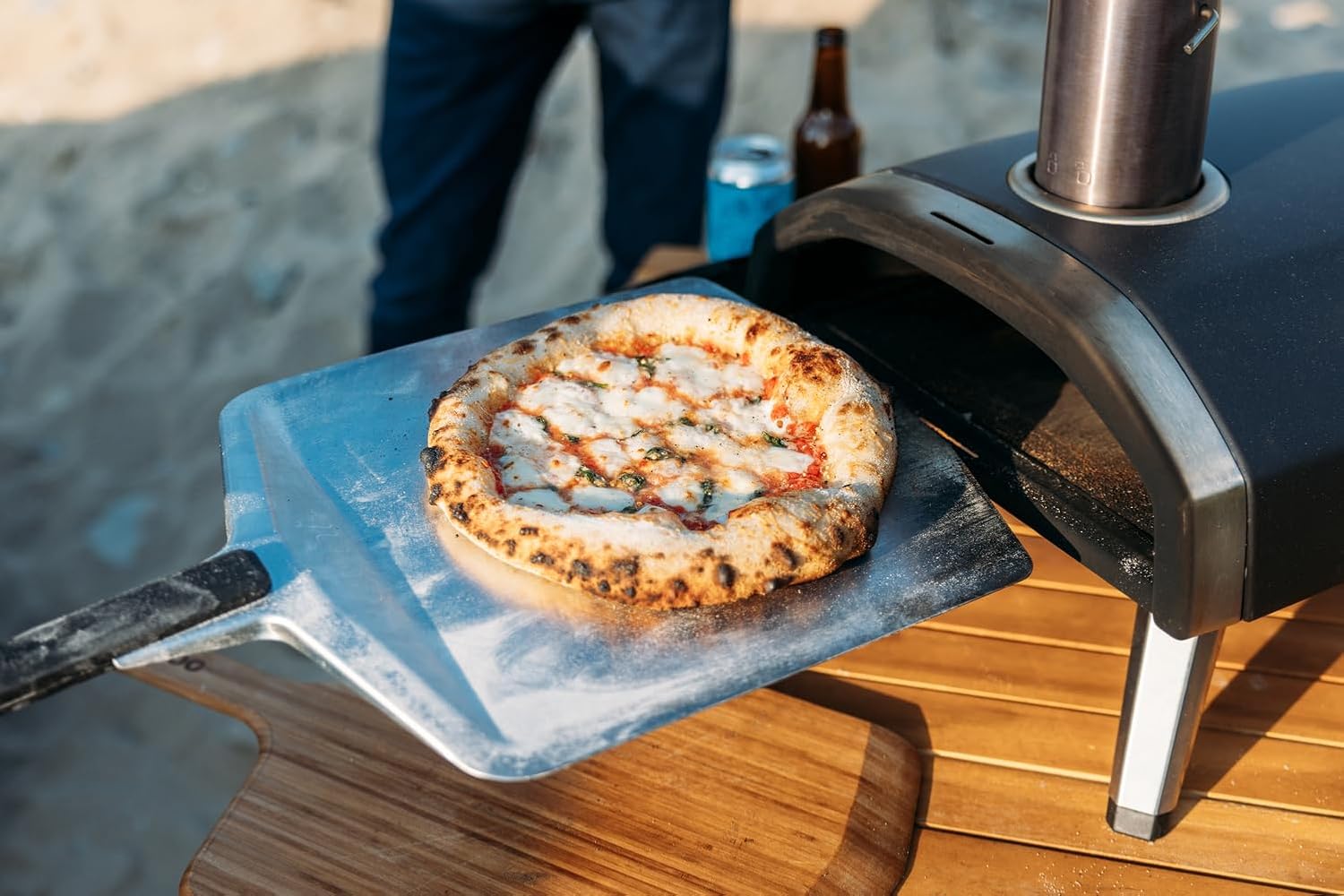 Ooni Fyra 12 Wood Pellet Pizza Oven - Portable Outdoor Pizza Oven, Woodfired & Stonebaked Pizza Maker, Countertop Pizza Oven Grill, Cook 12 Inch Pizzas and More, Pizza Cooker For Outdoor Kitchen