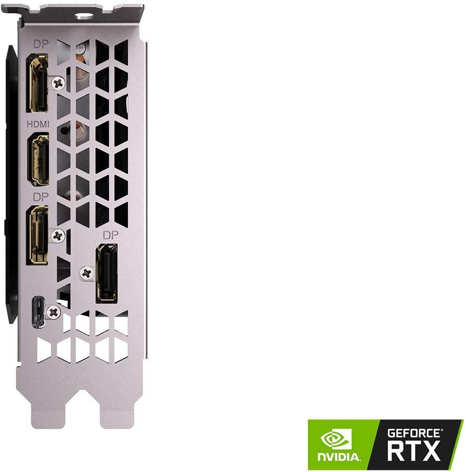 Gigabyte GeForce RTX 2080 Windforce 8G Graphics Card, 3X Windforce Fans, 8GB 256-Bit GDDR6, GV-N2080WF3-8GC Video Card (Renewed)