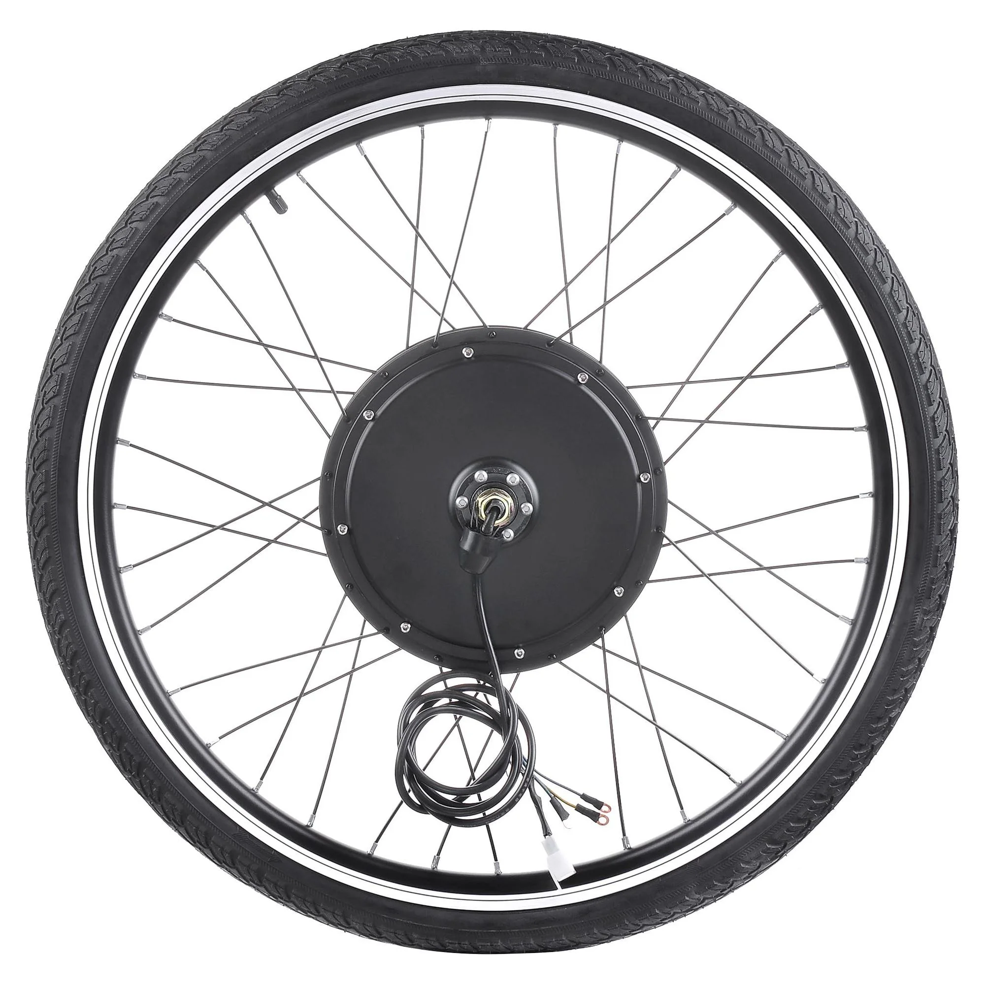 Yescom Electric Bike Conversion Kit 48V 1000W 26" Front Wheel E-Bike Conversion Kit Dual Mode Controller