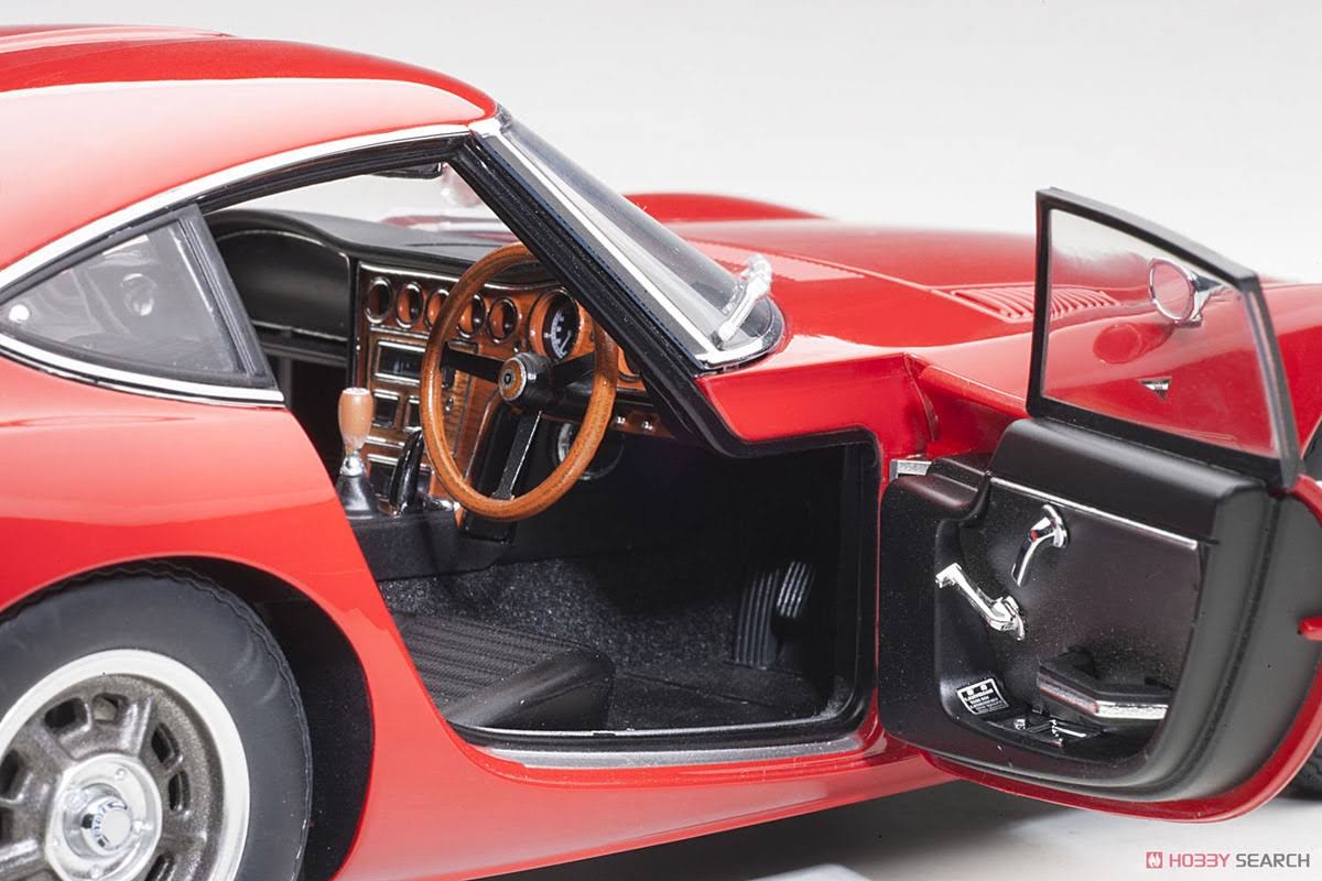Toyota 2000GT Coupe Red 1/18 Model Car by AUTOart