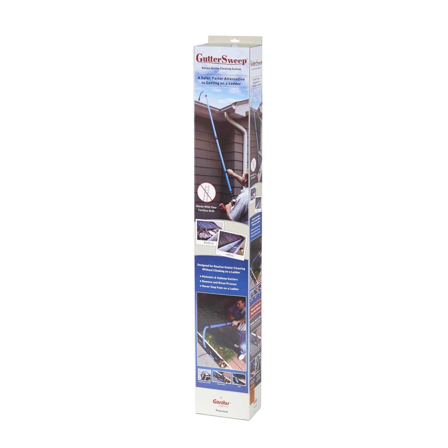 GutterSweep Rotary Gutter Cleaning System