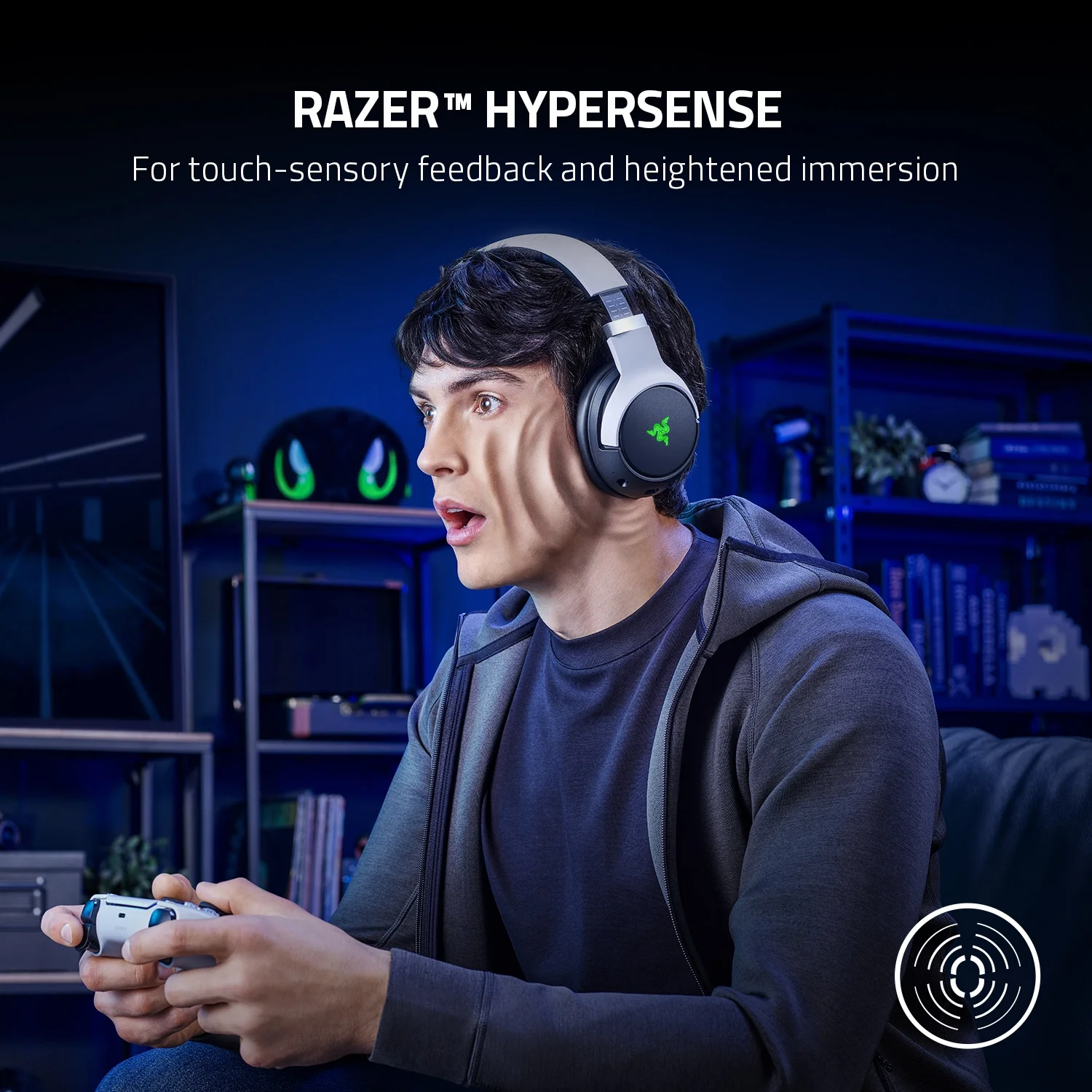 Razer Kaira Pro for PlayStation Wireless Gaming Headset White