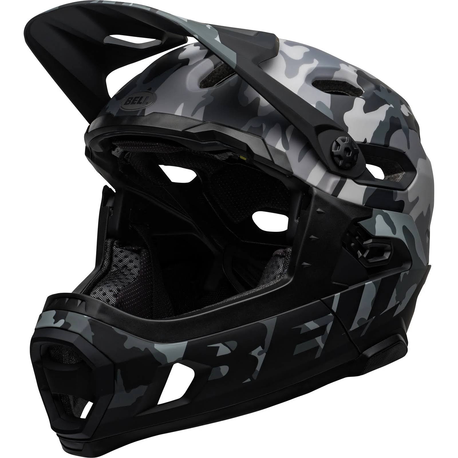 Bell Super DH MIPS Helmet Matte / Gloss Black / Camo S