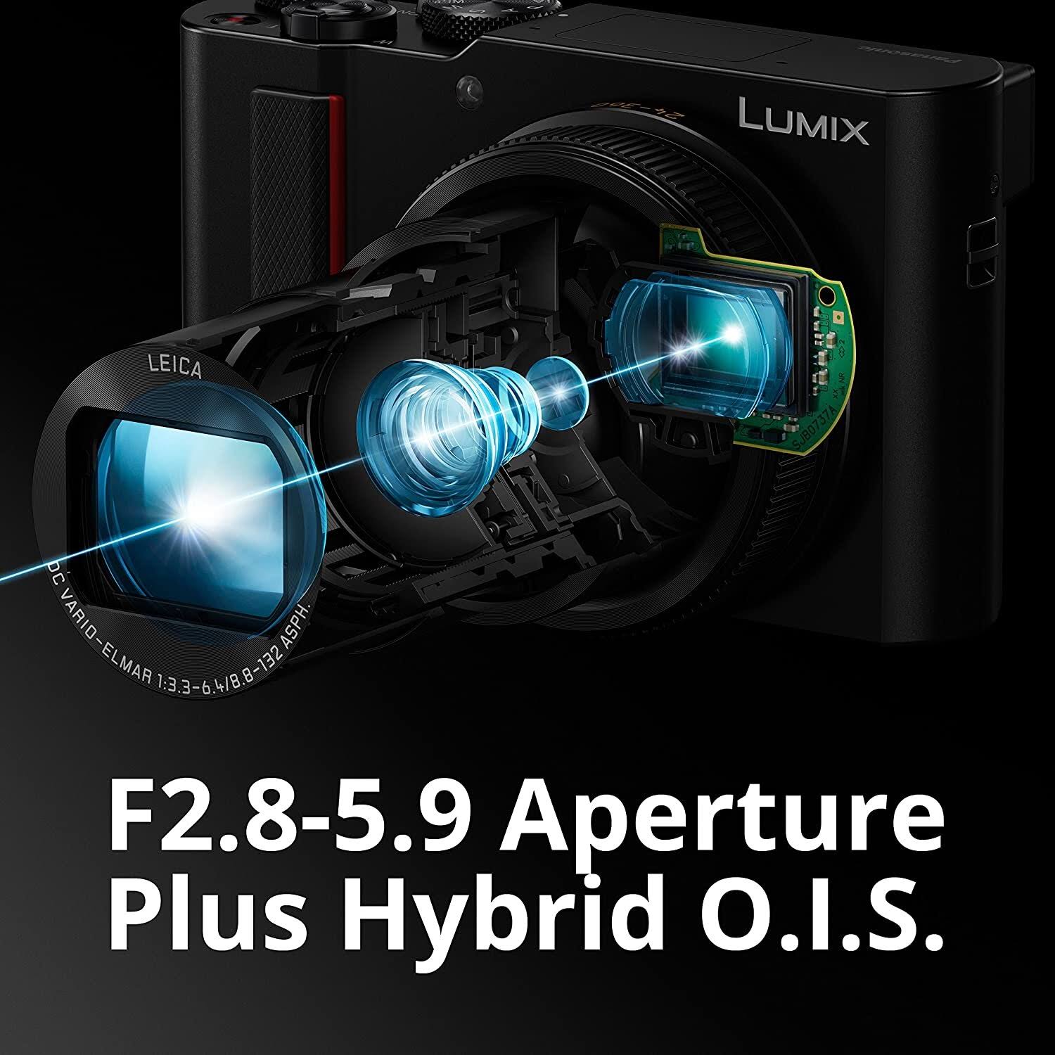 Panasonic Lumix Dc-zs200 Digital Camera (Black)