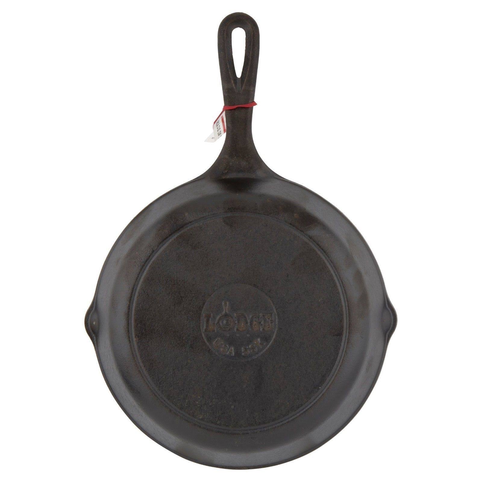 Lodge 5-Piece Pre-Seasoned Cast-Iron Cookware Set, Black