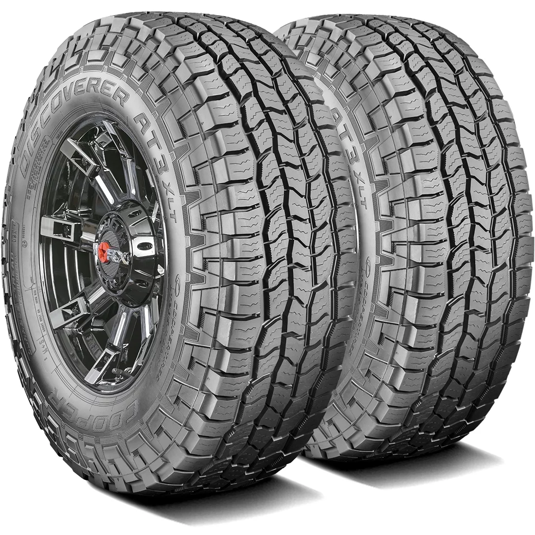 Set of 4 (FOUR) Cooper Discoverer AT3 XLT LT 285/65R20 Load E 10 Ply AT A/T All Terrain Tires
