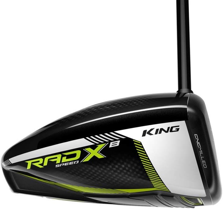 Cobra Golf 2021 Radspeed XB Driver Gloss Black-Turbo Yellow (Men's Right Hand, Fujikura Motore XF3, Reg Flex, 9)