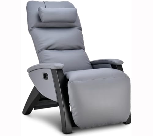 Svago Lite 2 SV210 Dual Power Infinite Position Zero Anti Gravity Recliner Chair with Heat and Air Massage - Grey