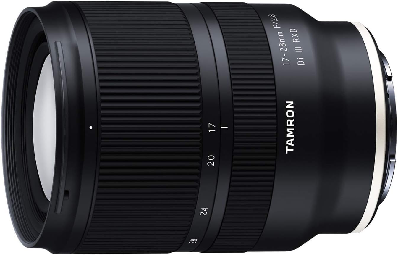Tamron 17-28mm f/2.8 Di III RXD for Sony Mirrorless Full Frame/APS-C E Mount, Black (AFA046S700)