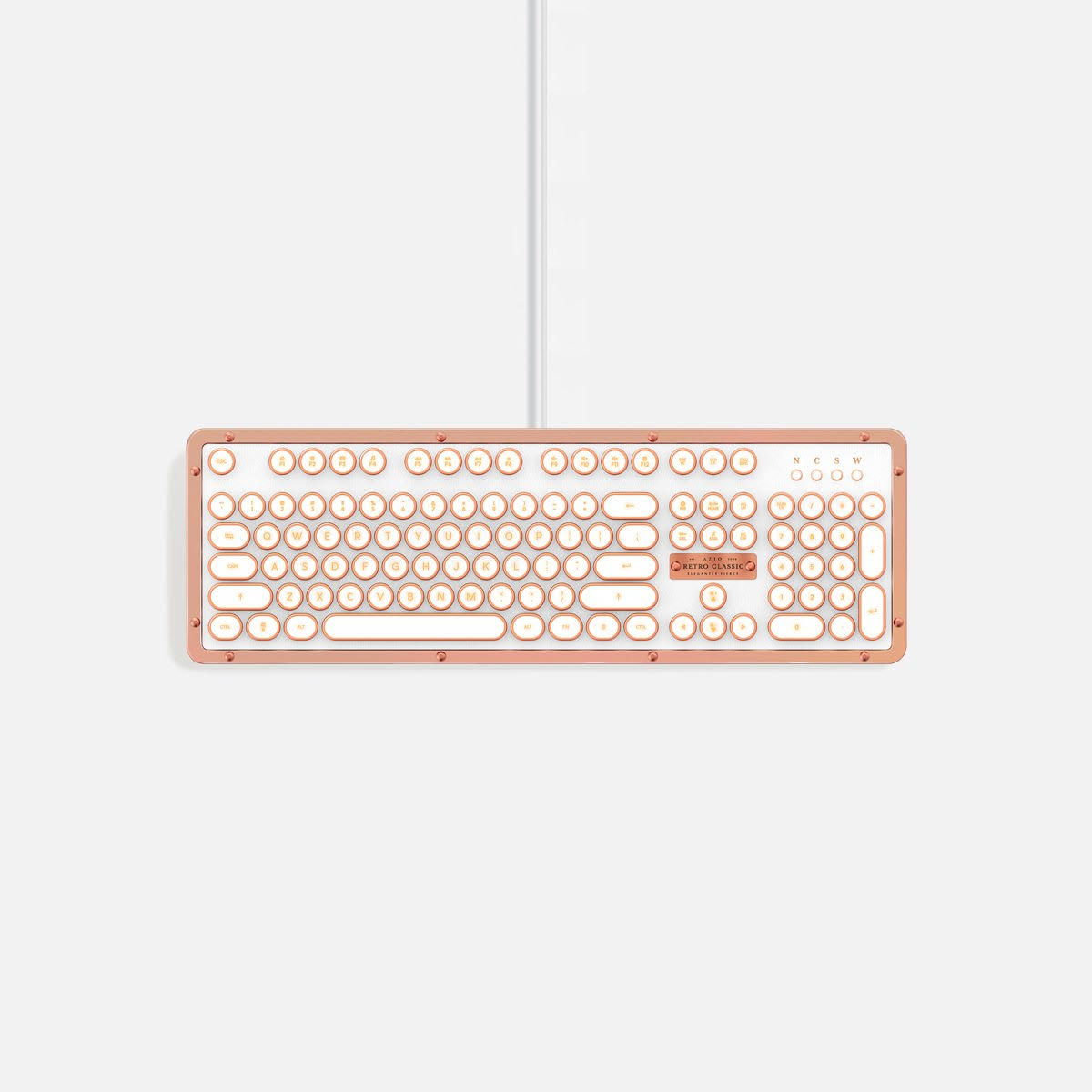 Azio Retro Classic Artisan USB Keyboard