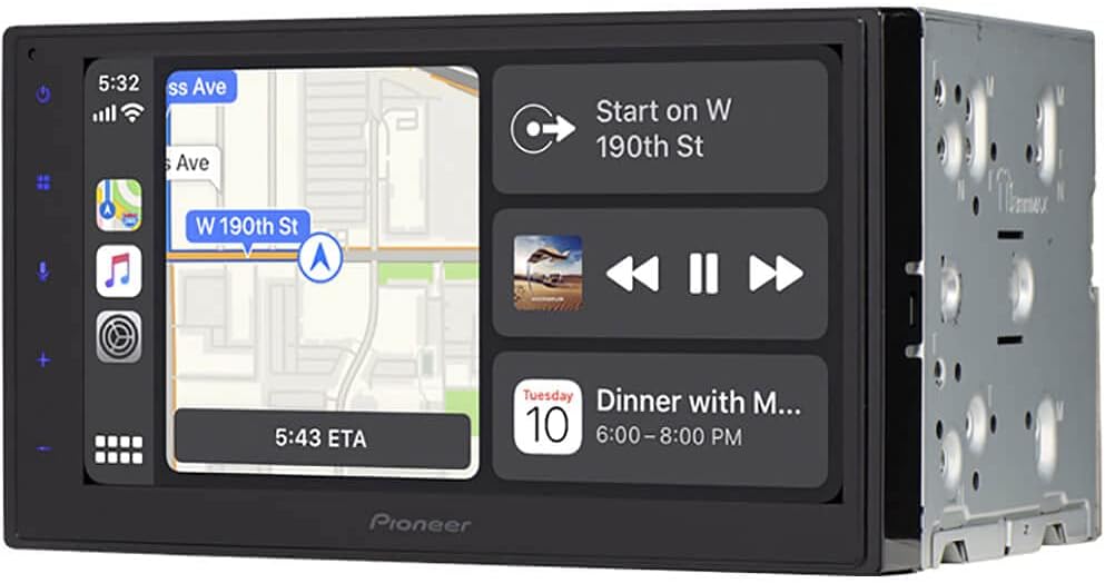 PIONEER CAR DMH1700NEX PIONEER 6.8" MV Touchscreen Bluetooth