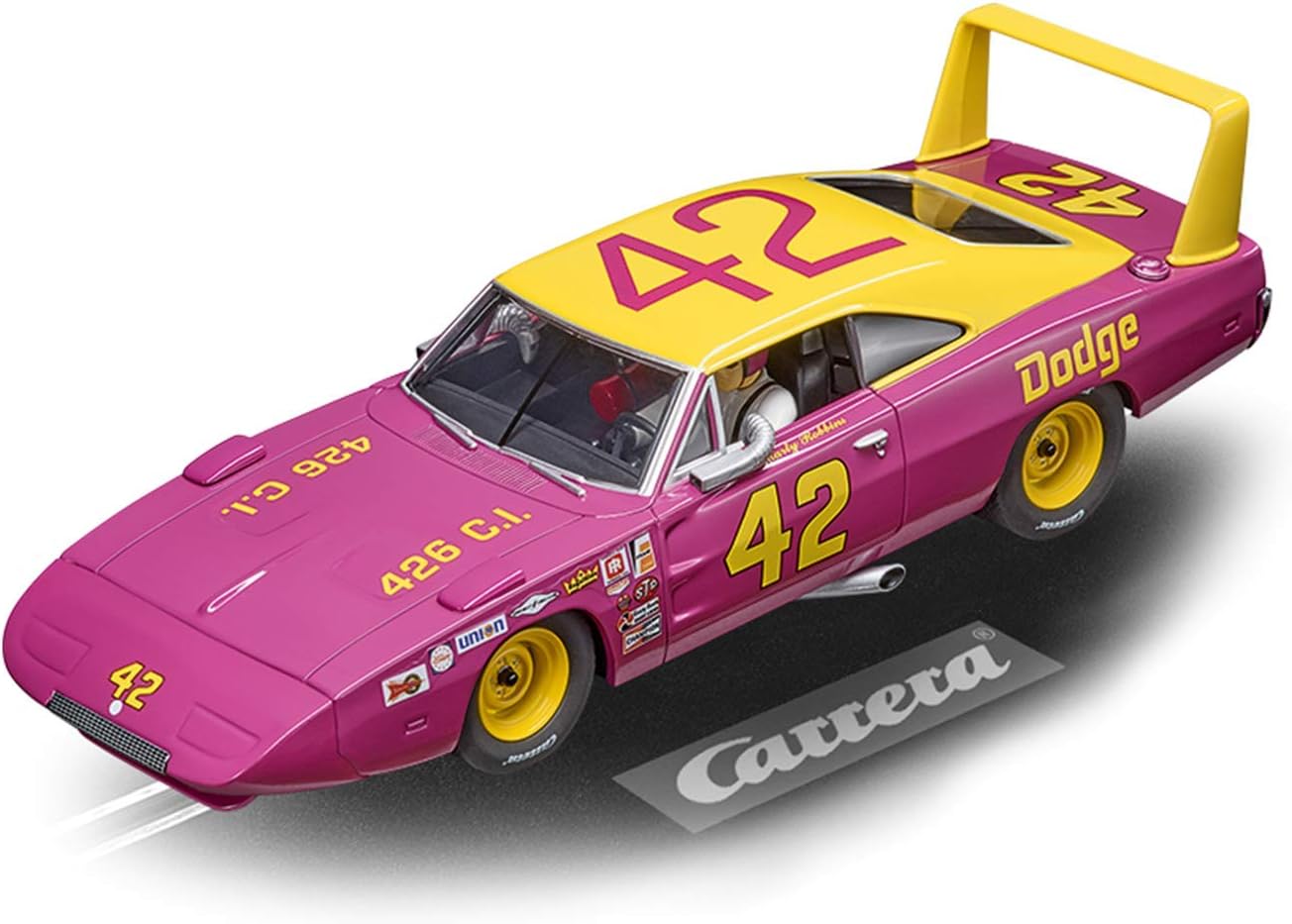 Carrera 30941 Dodge Charger Daytona No. 42 1:32 Scale Digital Slot Car Racing Vehicle for Carrera Digital Slot Car Race Tracks