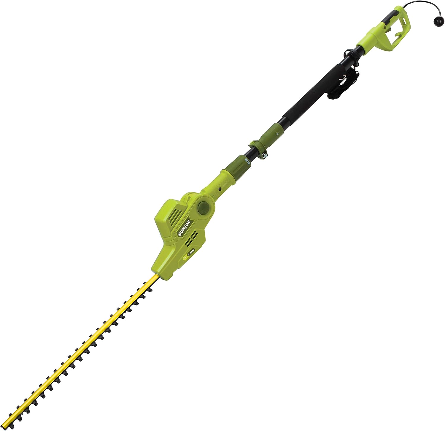 Sun Joe SJH902E 21-in 4-Amp Multi-Angle Electric Telescoping Pole Hedge Trimmer