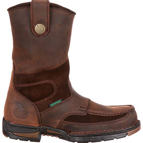 Georgia Boot Men's Georgia Athens Wellington Work Boot-m MNS 10" Gwp Wrk Br