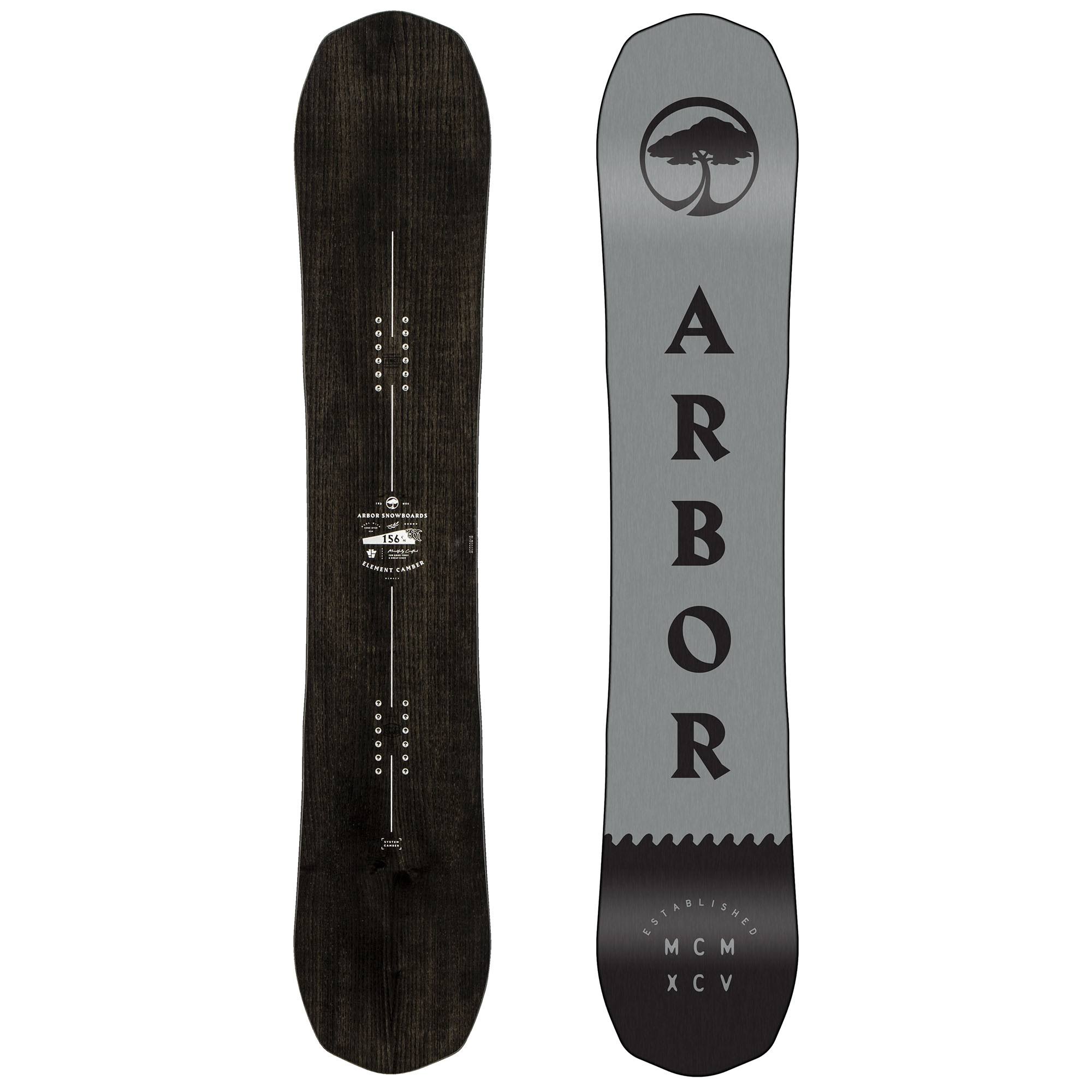 Arbor Element Black Camber Snowboard