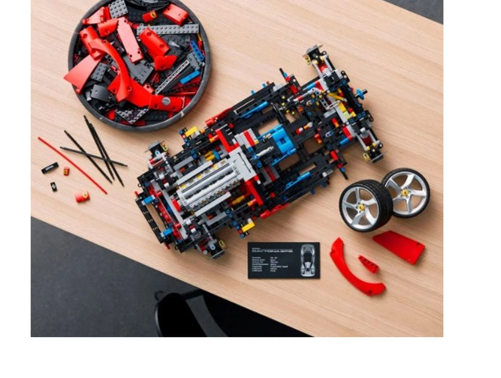 LEGO Technic Ferrari Daytona SP3 42143, Race Car Model Building Kit, 1:8 Scale Advanced Collectible Set for Adults, Gift for Car Lover