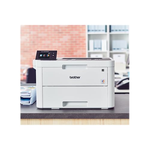 Brother HL-L3230CDW Compact Digital Color Printer Providing Laser Printer Quality Results with Wireless Printing and Duplex Printing, Amazon Dash Replenishment Ready, White