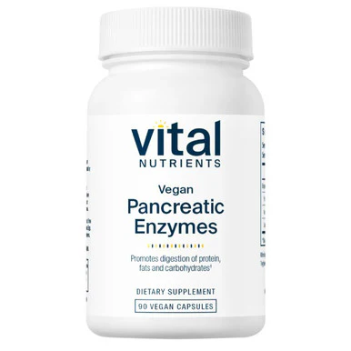 Vital Nutrients Vegan Pancreatic Enzymes 90 vegan capsules - Kansas Nuitrition - HNZSDS