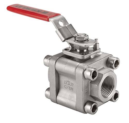 Keckley BVM3THFCSRGSL-150 1-1/2x22 FNPT Carbon Steel Ball Valve Inline