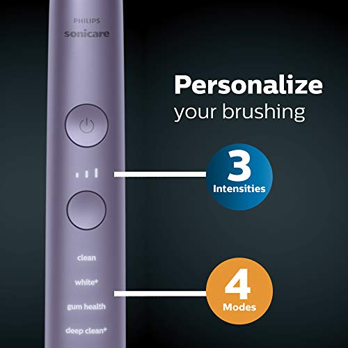 Philips Sonicare DiamondClean Smart Electric, Rechargeable Toothbrush for Complete Oral Care – 9300 Series, White, HX9903/05